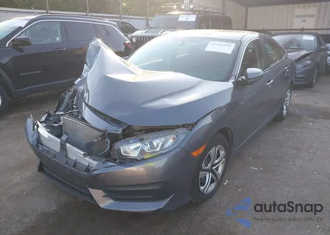 2018 Honda Civic Lx from USA, damaged, VIN 19XFC2E55JE019363